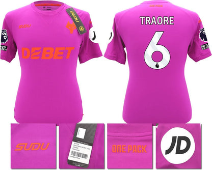 BNWT 2024/2025 WOLVES F.C. SUDU THIRD SHIRT TRAORE 6