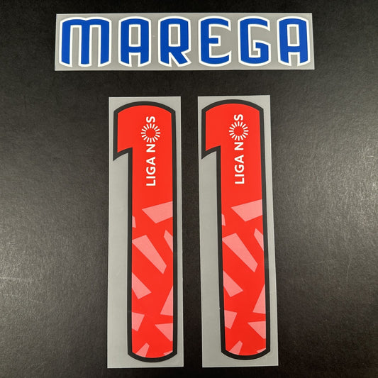 FC PORTO 2019 2021 OFFICIAL MAREGA 11 HOME PLAYER SIZE NAMESET