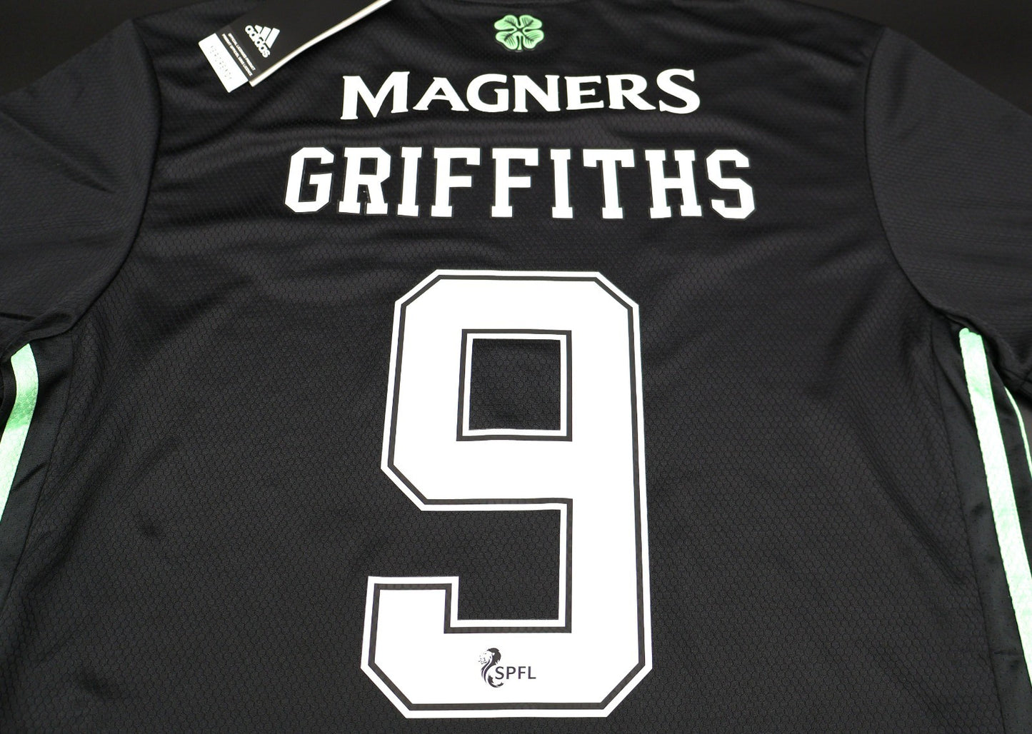 BNWT 2020 2021 CELTIC ADIDAS 3RD FOOTBALL SHIRT GRIFFITHS 9 MEN'S MEDIUM