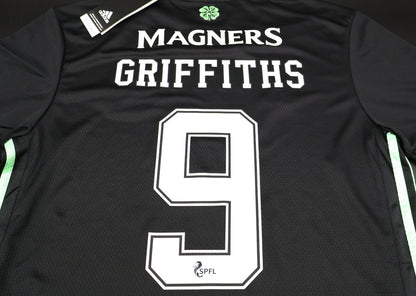 BNWT 2020 2021 CELTIC ADIDAS 3RD FOOTBALL SHIRT GRIFFITHS 9 MEN'S MEDIUM