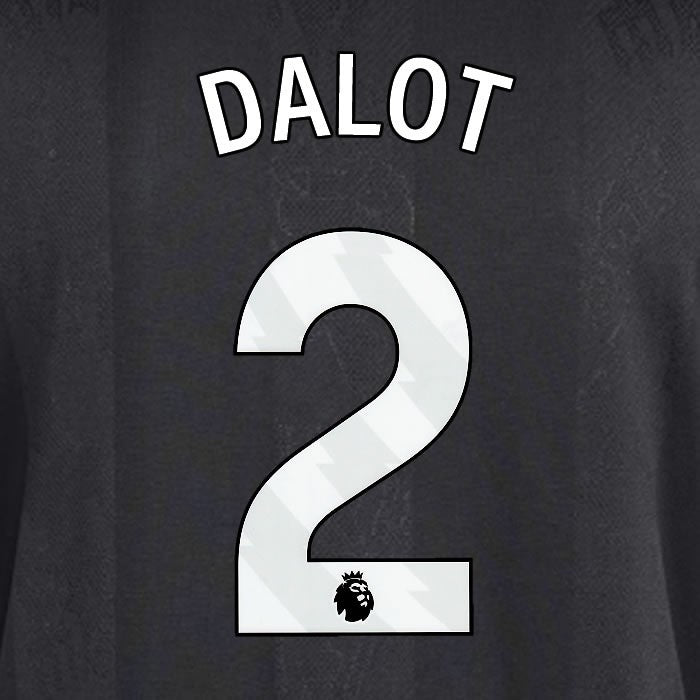 2025 2026 MANCHESTER UNITED DALOT 2 3RD WHITE PLAYER SIZE NAMESET