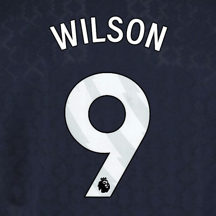 2025 2026 WEST HAM WILSON 9 OFFICIAL WHITE 3RD PLAYER SIZE NAMESET