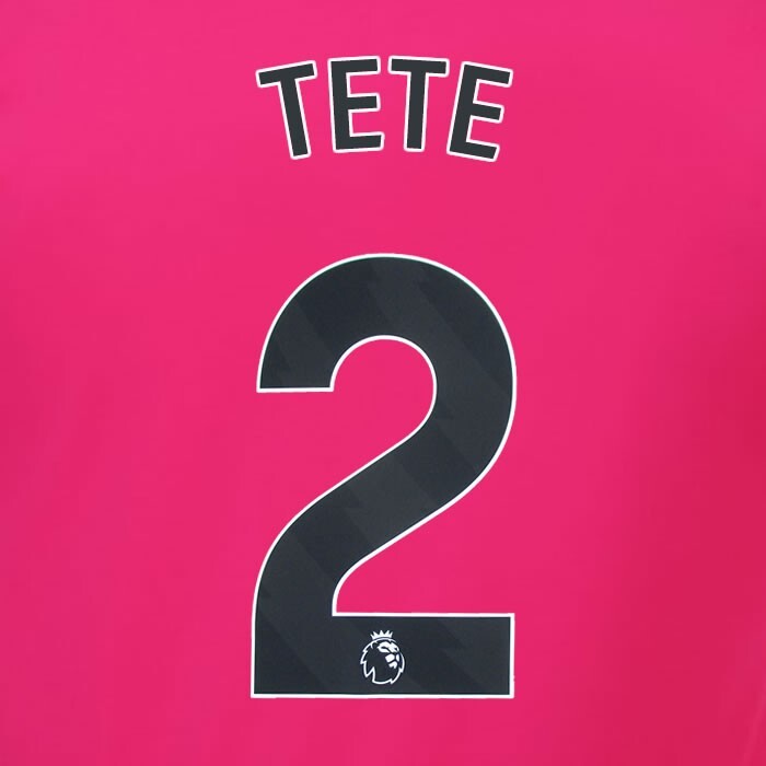 2023 2024 OFFICIAL FULHAM AVERY DENNISON TETE 2 AWAY PLAYER SIZE NAMESET