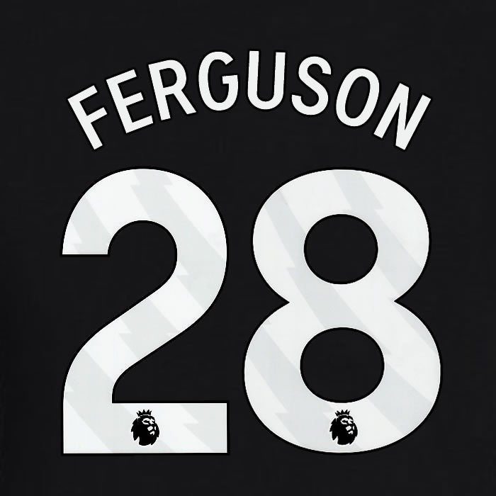 2023 2024 BRIGHTON FERGUSON 28 OFFICIAL WHITE AWAY PLAYER SIZE NAME SET