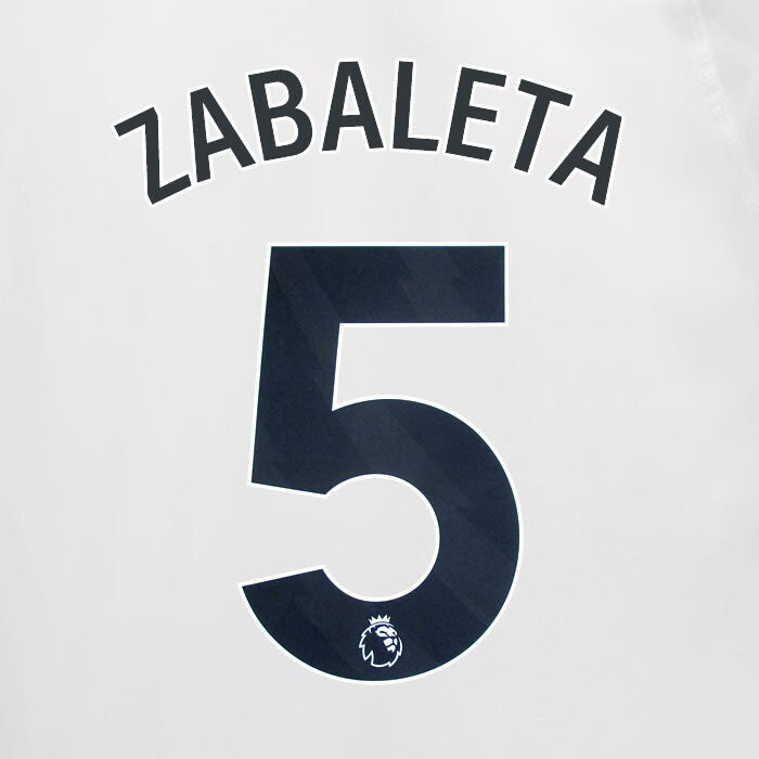 2023 2024 MAN CITY ZABALETA 5 BLACK AWAY PLAYER SIZE NAME SET