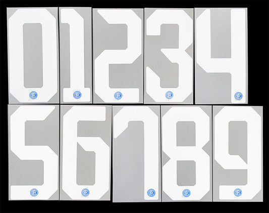 INTER MILAN 2019 2020 OFFICIAL HOME WHITE PLAYER SIZE NUMBER 255mm