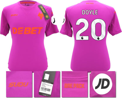BNWT 2024/2025 WOLVES F.C. SUDU THIRD SHIRT DOYLE 20 SMALL