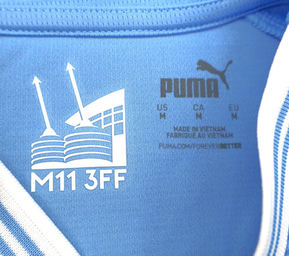 BNWT 23 24 MAN CITY PUMA HOME CHAMPIONS 4 IN A ROW + PATCHES SHIRT