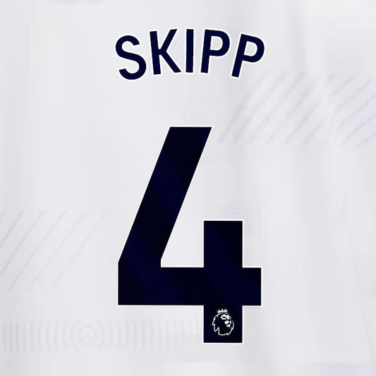 SPURS 2023 2024 SKIPP 4 BLUE HOME PLAYER SIZE NAME SET