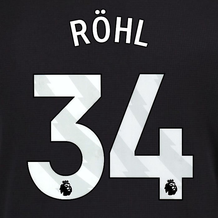 2025 2026 EVERTON ROHL 34 OFFICIAL WHITE 3RD PLAYER SIZE NAMESET
