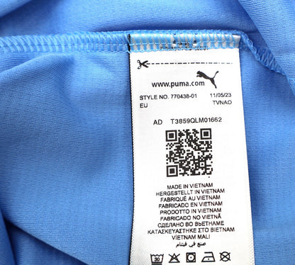 BNWT 23 24 MAN CITY PUMA HOME CHAMPIONS 4 IN A ROW + PATCHES SHIRT