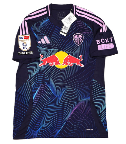 BNWT ADIDAS 2024 2025 LEEDS UNITED THIRD JAMES 7 + PATCHES SHIRT MEN'S MEDIUM