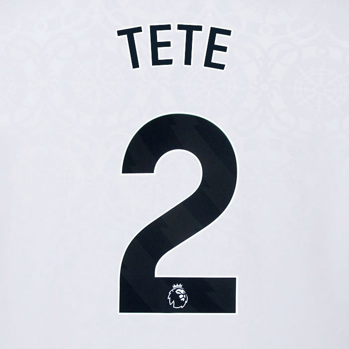 2025 2026 OFFICIAL FULHAM TETE 2 BLACK HOME PLAYER SIZE NAMESET