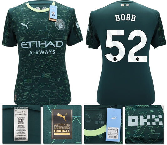 BNWT 2025 2026 MAN CITY PUMA 4TH BOBB 52 FOOTBALL SHIRT