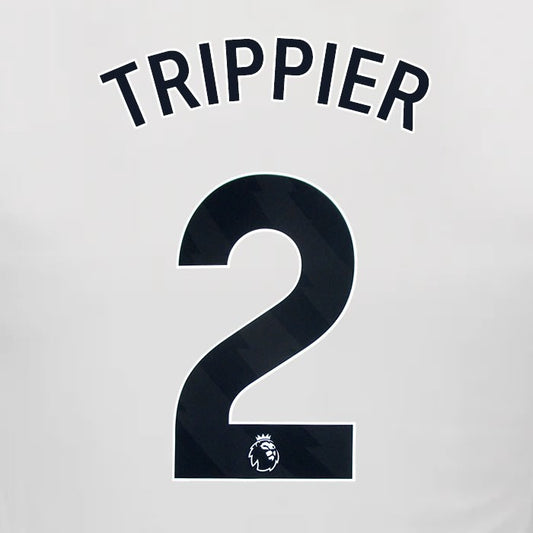2024 2025 NEWCASTLE TRIPPIER 2 OFFICIAL BLACK HOME PLAYER SIZE NAME SET