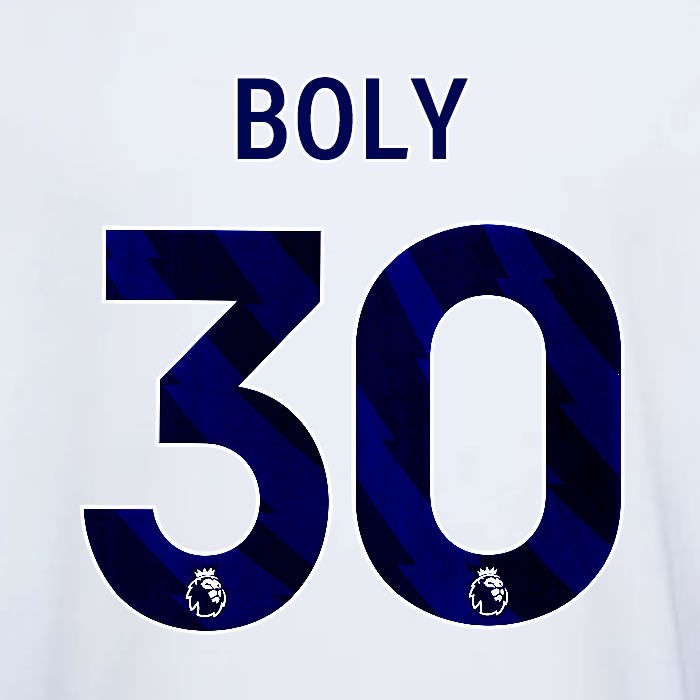 2023 2024 OFFICIAL NOTTINGHAM BOLY 30 BLUE AWAY PLAYER SIZE NAMESET