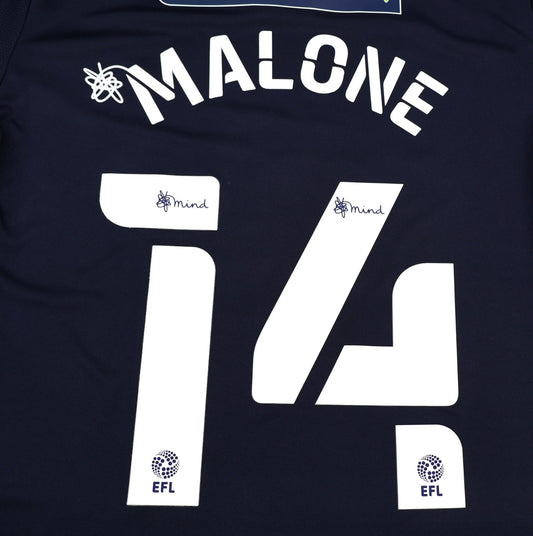 BNWT 2020 2021 MILLWALL HOME MACRON MALONE 14 FOOTBALL SHIRT MEN'S SMALL