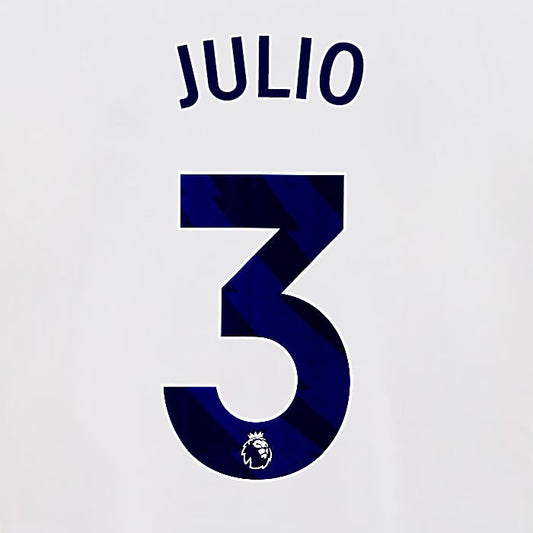 2024 2025 OFFICIAL BRIGHTON JULIO 3 HOME BLUE PLAYER SIZE NAMESET