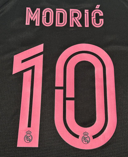 2020 2021 AVERY DENNSION REAL MADRID MODRIC 10 3RD THIRD PINK PLAYER SIZE
