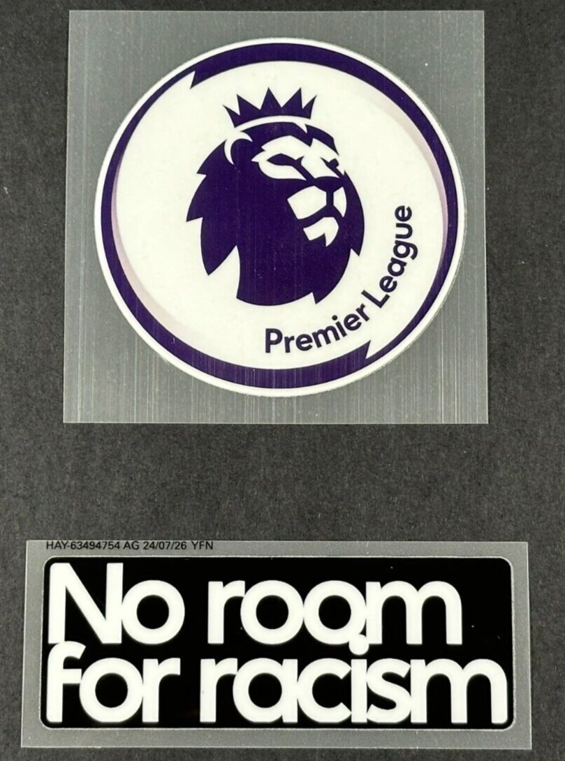 MAN UTD 2021 2022 RONALDO 7 OFFICIAL AVERY DENNISON + patches x 2 sets