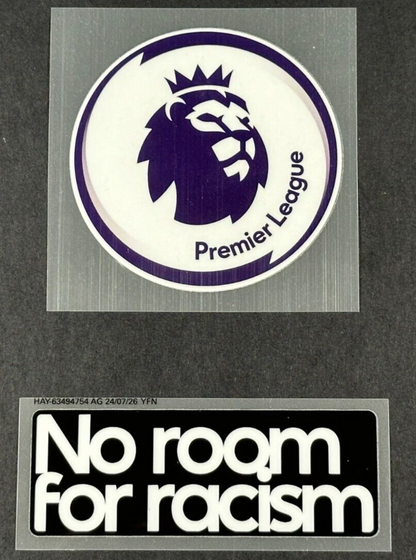 MAN UTD 2021 2022 RONALDO 7 OFFICIAL AVERY DENNISON + patches x 2 sets
