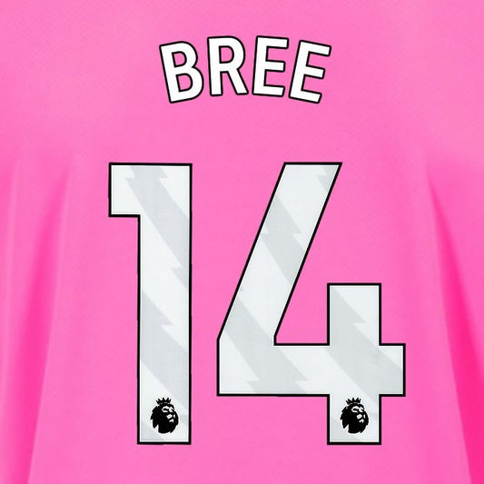 2024 2025 OFFICIAL SOUTHAMPTON BREE 14 WHITE 3RD PLAYER SIZE NAME SET