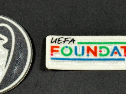 2023 2025 SPORTING ID CHAMPIONS LEAGUE 15 UCL & FOUNDATION KIDS SLEEVE PATCH