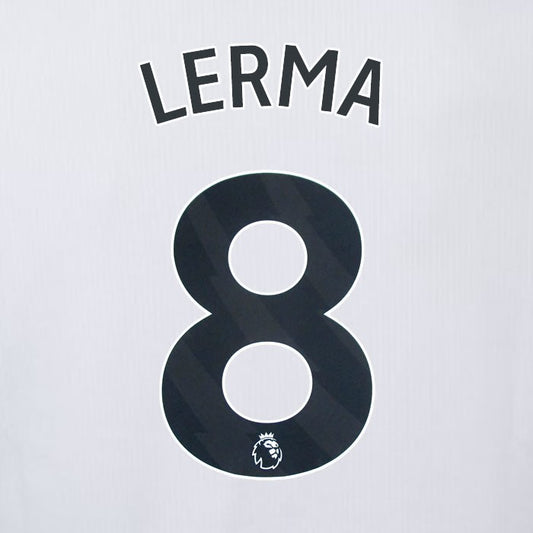 2023 2024 OFFICIAL CRYSTAL PALACE LERMA 8 BLACK AWAY PLAYER SIZE NAMESET