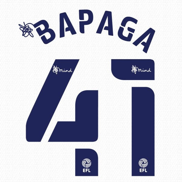 COVENTRY 2020 2021 OFFICIAL BAPAGA 41 3RD PLAYER SIZE NAME SET
