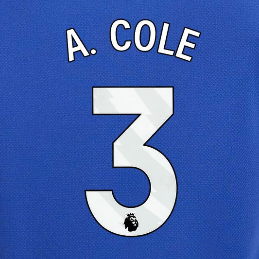 2023 2024 OFFICIAL CHELSEA A. COLE 3 WHITE HOME PLAYER SIZE NAMESET