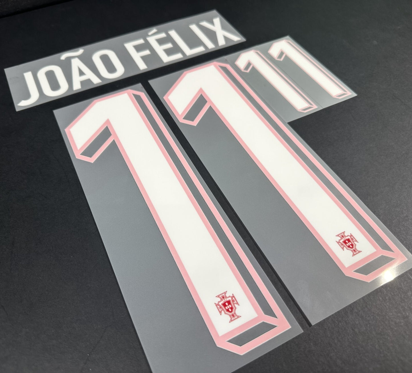 PORTUGAL 2023-2024 OFFICIAL SPORTING ID JOAO FELIX 11 HOME PLAYER SIZE NAME SET