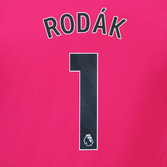 2023 2024 OFFICIAL FULHAM AVERY DENNISON RODAK 1 AWAY PLAYER SIZE NAMESET