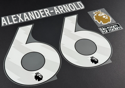 24/25 LIVERPOOL  ALEXANDER - ARNOLD 66 OFFICIAL WHITE PLAYER SIZE + PATCHES