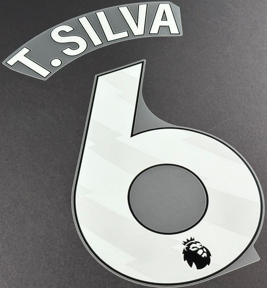 2023 2024 OFFICIAL CHELSEA T. SILVA 6 WHITE HOME PLAYER SIZE NAMESET