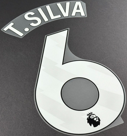 2023 2024 OFFICIAL CHELSEA T. SILVA 6 WHITE HOME PLAYER SIZE NAMESET