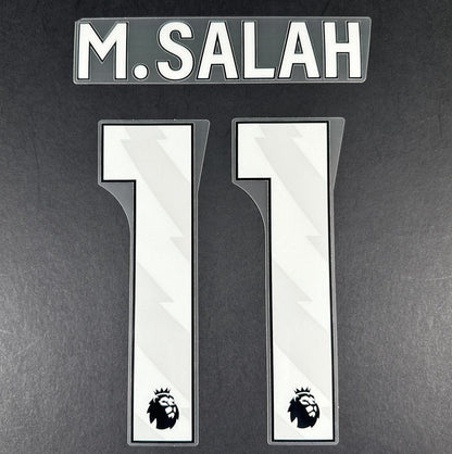 LIVERPOOL 2023-2025 M.SALAH 11 OFFICIAL AVERY DENNISON WHITE JUNIOR / KIDS