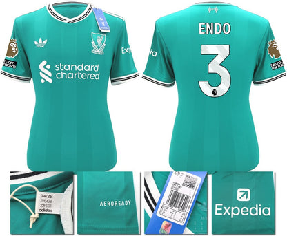BNWT 2025 2026 LIVERPOOL ADIDAS 3RD SHIRT ENDO 3 MEN'S