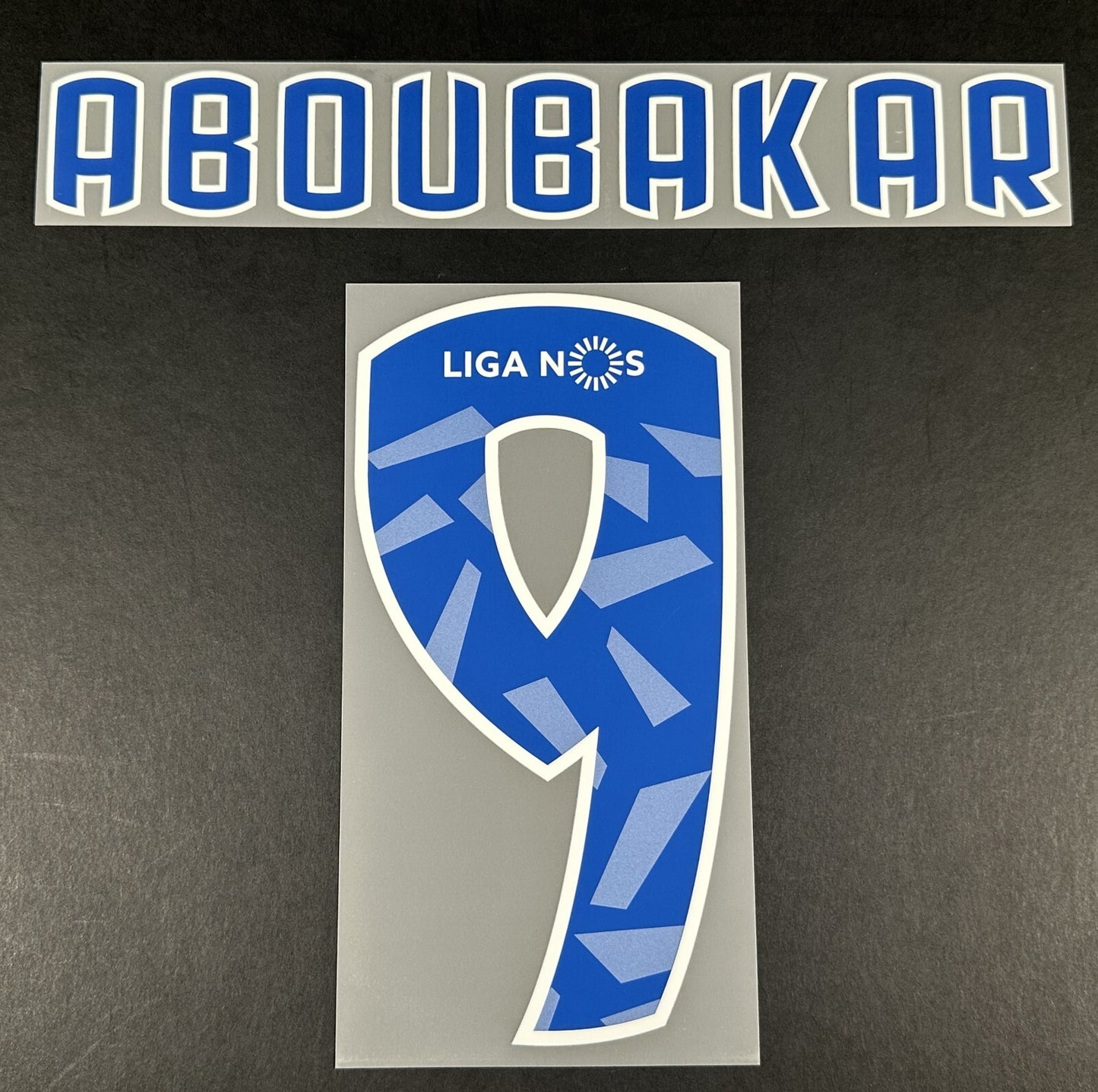 FC PORTO 2019 2021 OFFICIAL ABOUBAKAR 9 AWAY PLAYER SIZE NAMESET