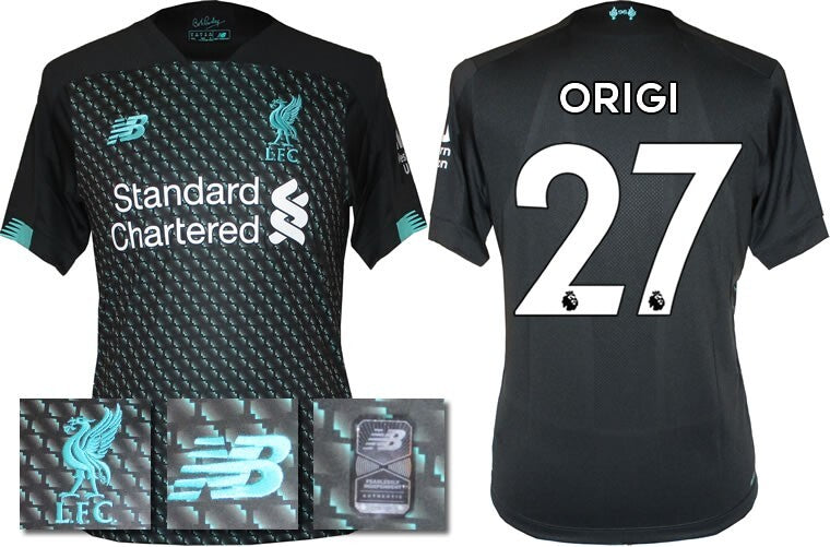 BNWT 2019 2020 NEW BALANCE LIVERPOOL 3RD SHIRT ORIGI 27 MENS SIZE