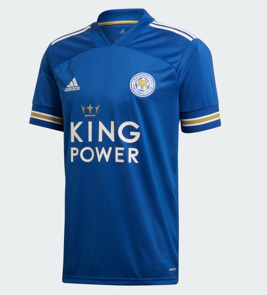 BNWT 2020 2021 LEICESTER CITY HOME ADIDAS FOOTBALL SHIRT PERSONALISED MEN'S XXL