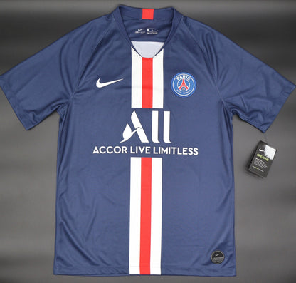 2021 2022 PSG MBAPPE' 7 HOME SHIRT NIKE FOOTBALL SHIRT MENS MEDIUM