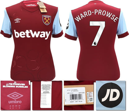 BNWT 2023 2024 UMBRO WEST HAM HOME SHIRT WARD-PROWSE 7 MEN'S