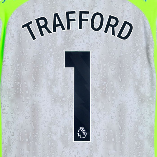 2025 2026 MANCHESTER CITY TRAFFORD 1 BLACK 3RD PLAYER SIZE NAME SET