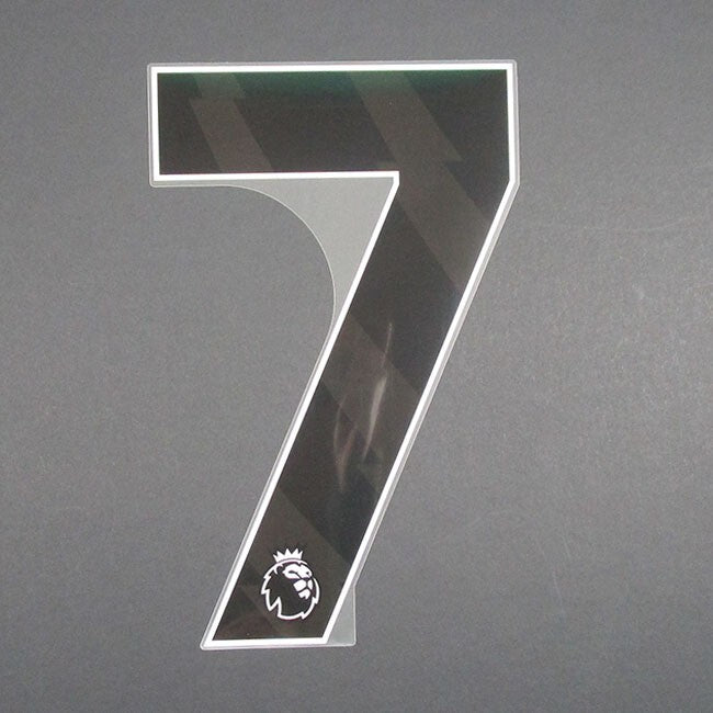 2023 2024 OFFICIAL AVERY DENNISON PREMIER LEAGUE PLAYER SIZE BLACK NUMBER 7