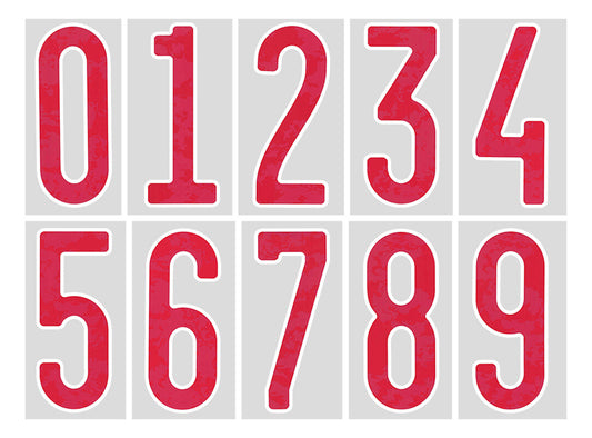 2019 2021 OFFICIAL DEKOGRAPHICS JAPAN HOME RED FRONT SHIRT NUMBERS
