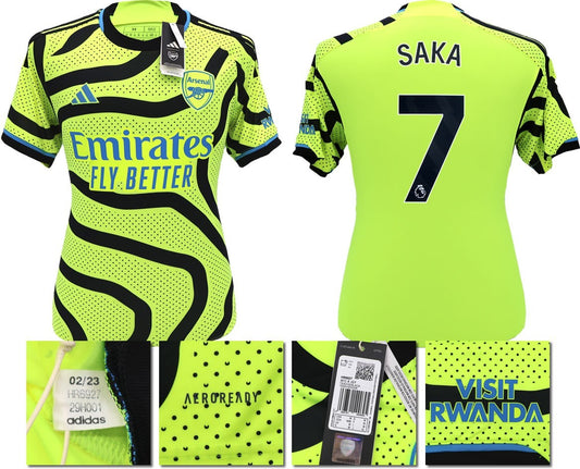 BNWT 2023 2024 ARSENAL F.C. ADIDAS AWAY SHIRT SAKA 7