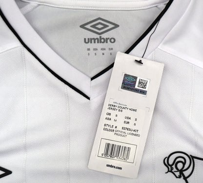 BNWT 2020 2021 DERBY HOME UMBRO FOOTBALL SHIRT ROONEY 32 MEN'S SMALL