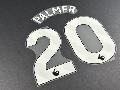 CHELSEA 2023 2025 PALMER 20 OFFICIAL AVERY DENNISON WHITE KIDS SIZE NAMESET