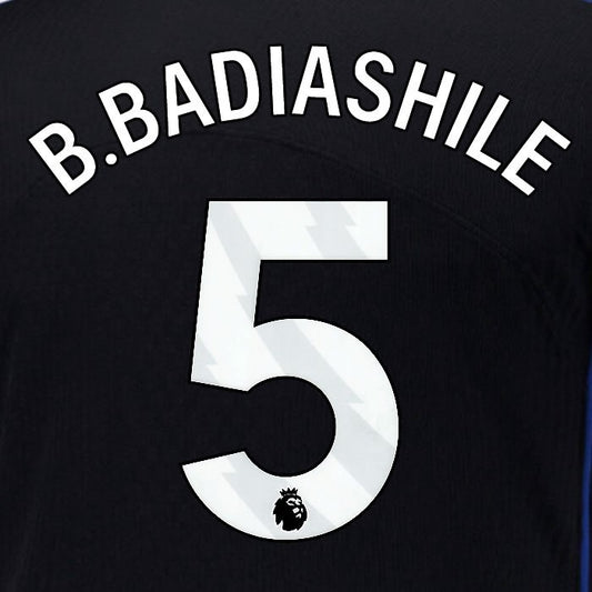 2025 2026 OFFICIAL CHELSEA B. BADIASHILE 5 WHITE 3RD PLAYER SIZE NAMESET