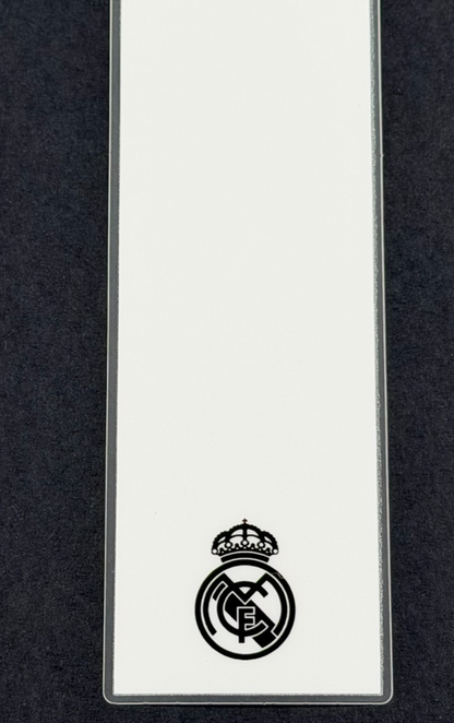 2023 2024 REAL MADRID COURTOIS 1 WHITE AWAY 3RD PLAYER SIZE NAMESET 260MM